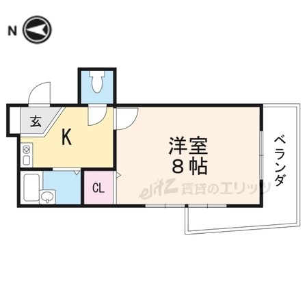 エクセレント高槻の物件間取画像